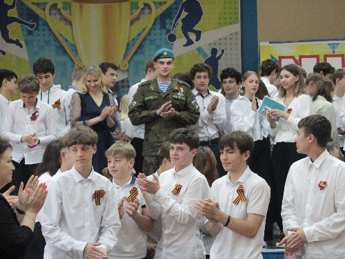 Классный час с бойцом