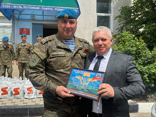 Отправляем гуманитарную помощь нашим бойцам